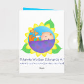 Aangepaste Moederdag Nieuwe moeder Kaart (Achterkant)