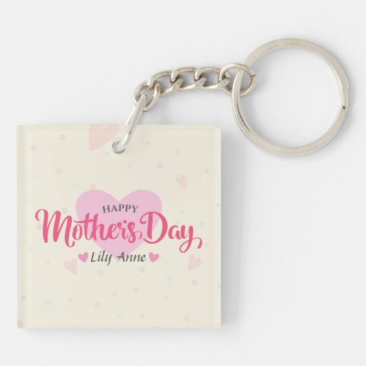 Aangepaste Moederdag | SLEUTELHANGER (Achterkant)