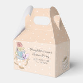 Aangepaste Moederdag-tea-partij Bedankdoosjes (Voorkant Zijde)