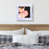 Aangepaste Moederdag Word Collage foto Canvas Afdruk (Insitu (Slaapkamer))