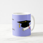 Aangepaste Mok Afstuderen (Voorkant rechts)