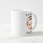 Aangepaste Mok, Baby Mok, Pap Verjaardag Gift, Gez Extra Grote Beker (Voorkant rechts)