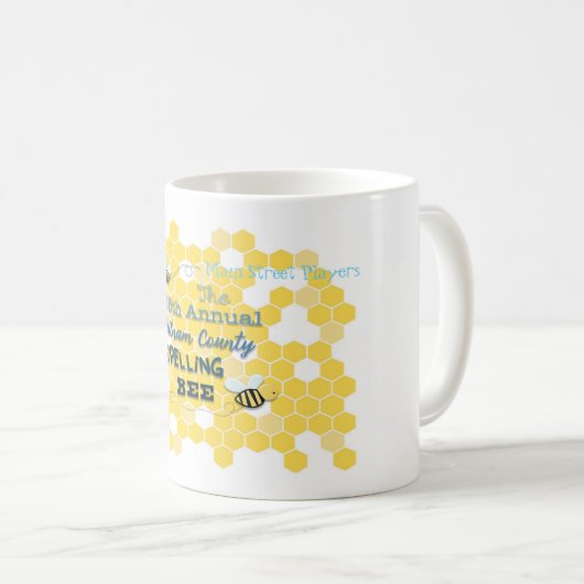 Aangepaste Mok bij bijen (Voorkant rechts)
