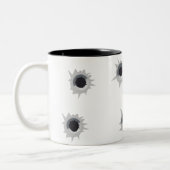 Aangepaste Mok "Bullet Hole" (Links)