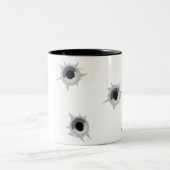 Aangepaste Mok "Bullet Hole" (Center)