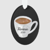 Aangepaste Mok koffie Ornament (voorkant)