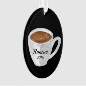 Aangepaste Mok koffie Ornament (voorkant)