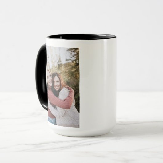 Aangepaste Mok met Foto en Tekst Oma Afbeelding Cu (Voorkant links)