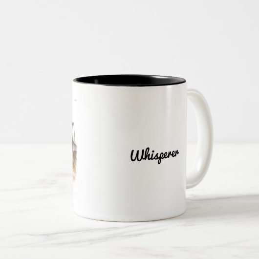 Aangepaste Mok op marmot Squirrel met twee tonnen (Voorkant rechts)