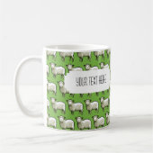 Aangepaste Mok Pixel Sheep (Links)