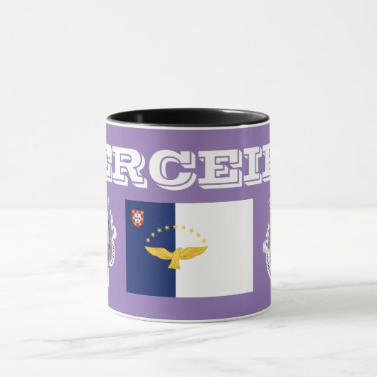 Aangepaste Mok Terceira Azoren (Midden)