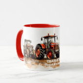 Aangepaste mok tractor (Voorkant links)