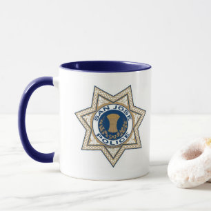Aangepaste Mok van de politie van San Jose