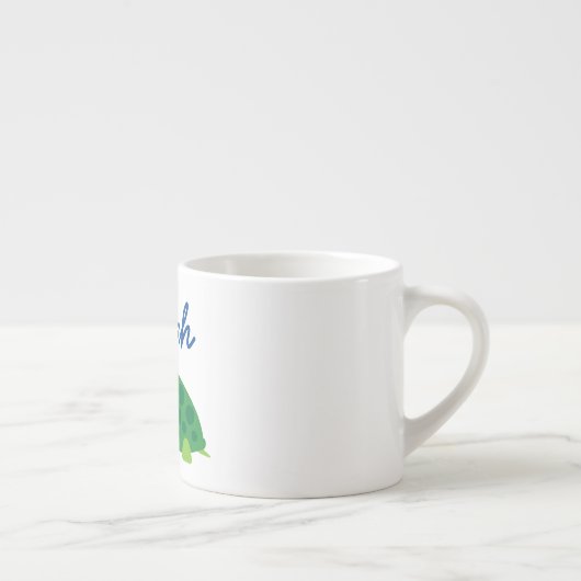 Aangepaste mok van kleine kinderen met groene schi (Rechts)
