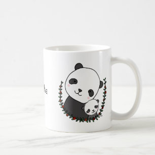 Aangepaste Mok van Mug Cute Panda Mam Baby