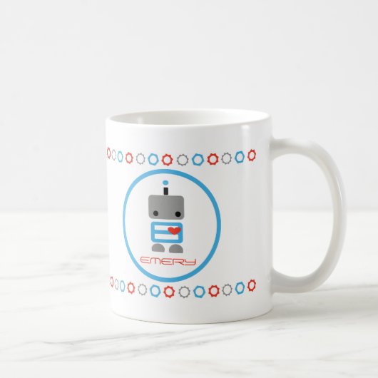 Aangepaste Mok van Robot (Rechts)