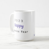 Aangepaste Mok voor 2023 Happy Service (Voorkant links)