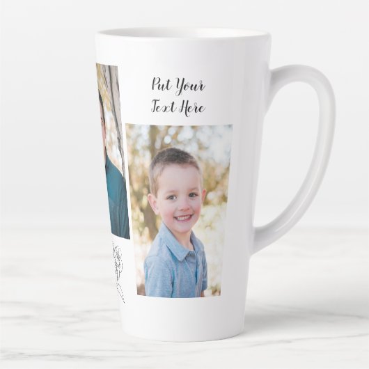 Aangepaste Mok voor 3 verticale fotokoffie (Rechts)