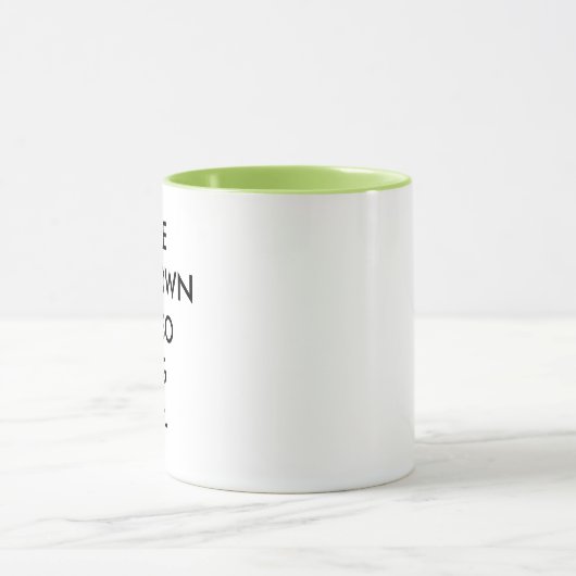 Aangepaste Mok voor aangepaste combinaties van Lim (Midden)