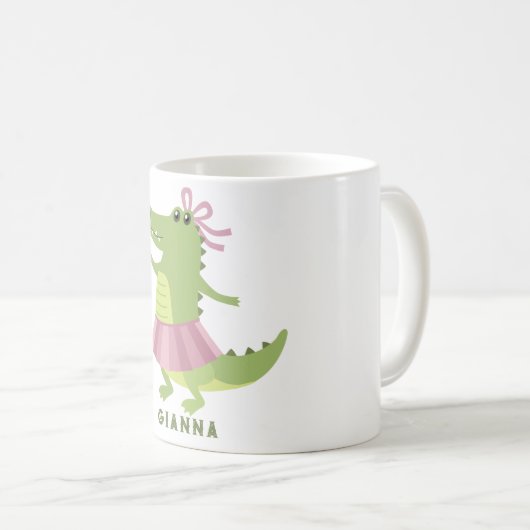 Aangepaste Mok voor Alligator Coffee (Voorkant rechts)