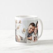 Aangepaste Mok voor drie fotocollage (Voorkant rechts)