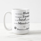 Aangepaste Mok voor foto's met verlies Gift Pet Me (Links)