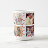 Aangepaste Mok voor het liefhebben van Collage Fam (Center)