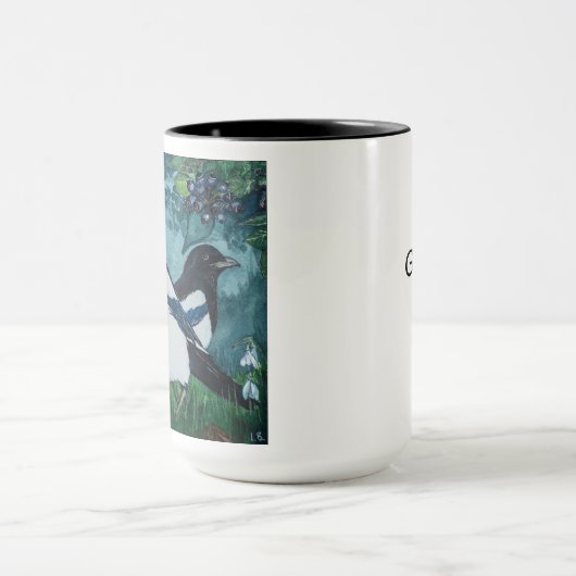 Aangepaste Mok voor Magpie Coffee (Midden)