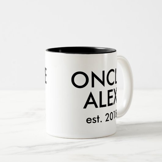 Aangepaste Mok voor onbepaalde tijd | Academie voo (Voorkant rechts)