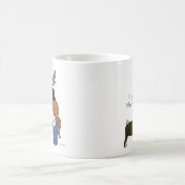 Aangepaste Mok voor Pug Mama Coffee (Center)