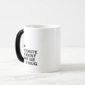 Aangepaste Mok voor Typografie met Initiaal (Voorkant links)