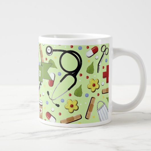 Aangepaste Mok voor verpleegkoffie (Rechts)