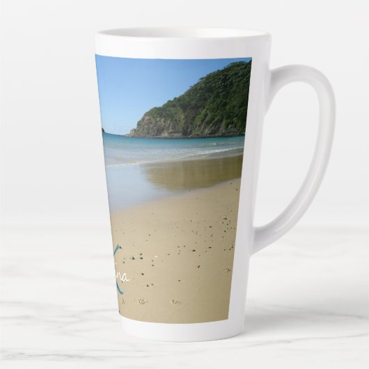 Aangepaste Mok zeestrand (Rechts)