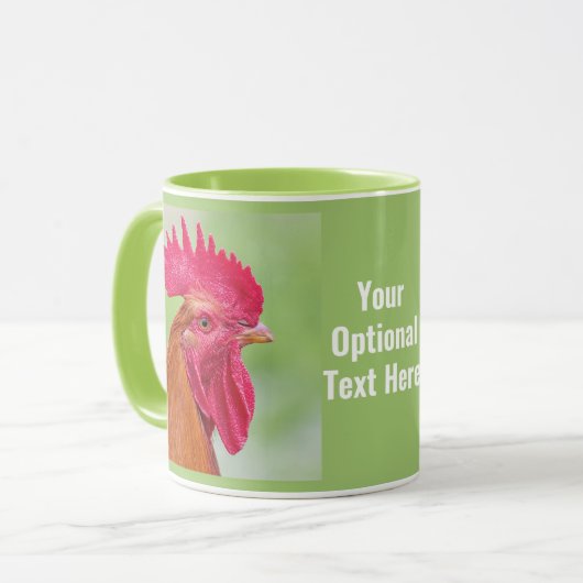 Aangepaste mokken tekstrester (Voorkant links)