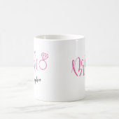 Aangepaste mokken voor handgeschreven briden (Center)