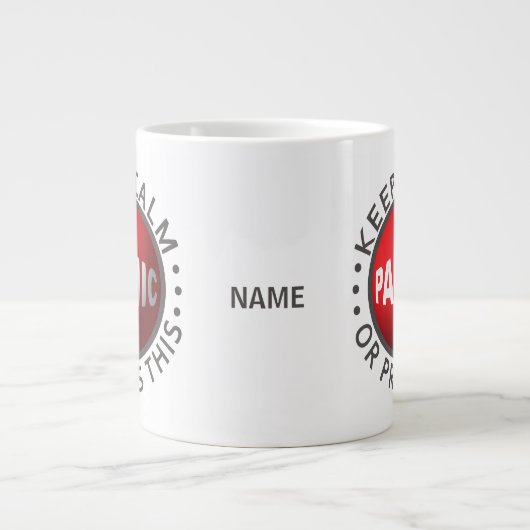 Aangepaste mokken voor paniekButton (Voorkant)