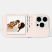 Aangepaste "Mom" Foto Telefoonhoes met Hart Case-Mate iPhone Case (Achterkant (horizontaal))