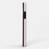 Aangepaste monogram A roze luipaard Case-Mate iPhone Case (Achterkant/rechts)