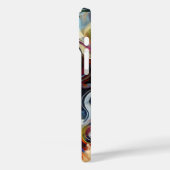 Aangepaste Monogram Abstracte Vrouw Portret Telefo Case-Mate iPhone Case (Achterkant / Links)