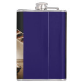 Aangepaste monogram bierfles heupfles (Achterkant)