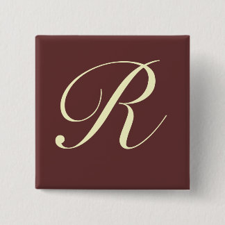 Aangepaste monogram Button - Gepersonaliseerd