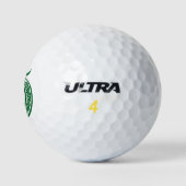 Aangepaste monogram Celtic Style Ouroboros Golfballen (Logo)