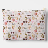 Aangepaste Monogram Coquette Schattige Girly Roze  Etui (Achterkant)