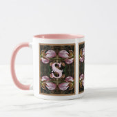 Aangepaste monogram eerste letter naam Dames Panto Mok (Links)