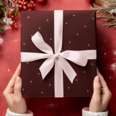 Aangepaste Monogram Eerste Letters Cadeaupapier In