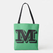 Aangepaste monogram- en kleurenzakken draagtas (Achterkant)