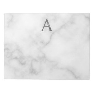 Aangepaste monogram- en naamakerij notitieblok