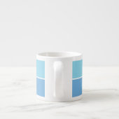 Aangepaste monogram Espresso Cup Kop (Achterkant)