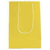 AANGEPASTE MONOGRAM GELE GESCHENKTAS MEDIUM CADEAUZAKJE (Achterkant)