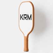 AANGEPASTE MONOGRAM GEPERSONALISEERDE PICKLEBALL P PADDLE (Links)